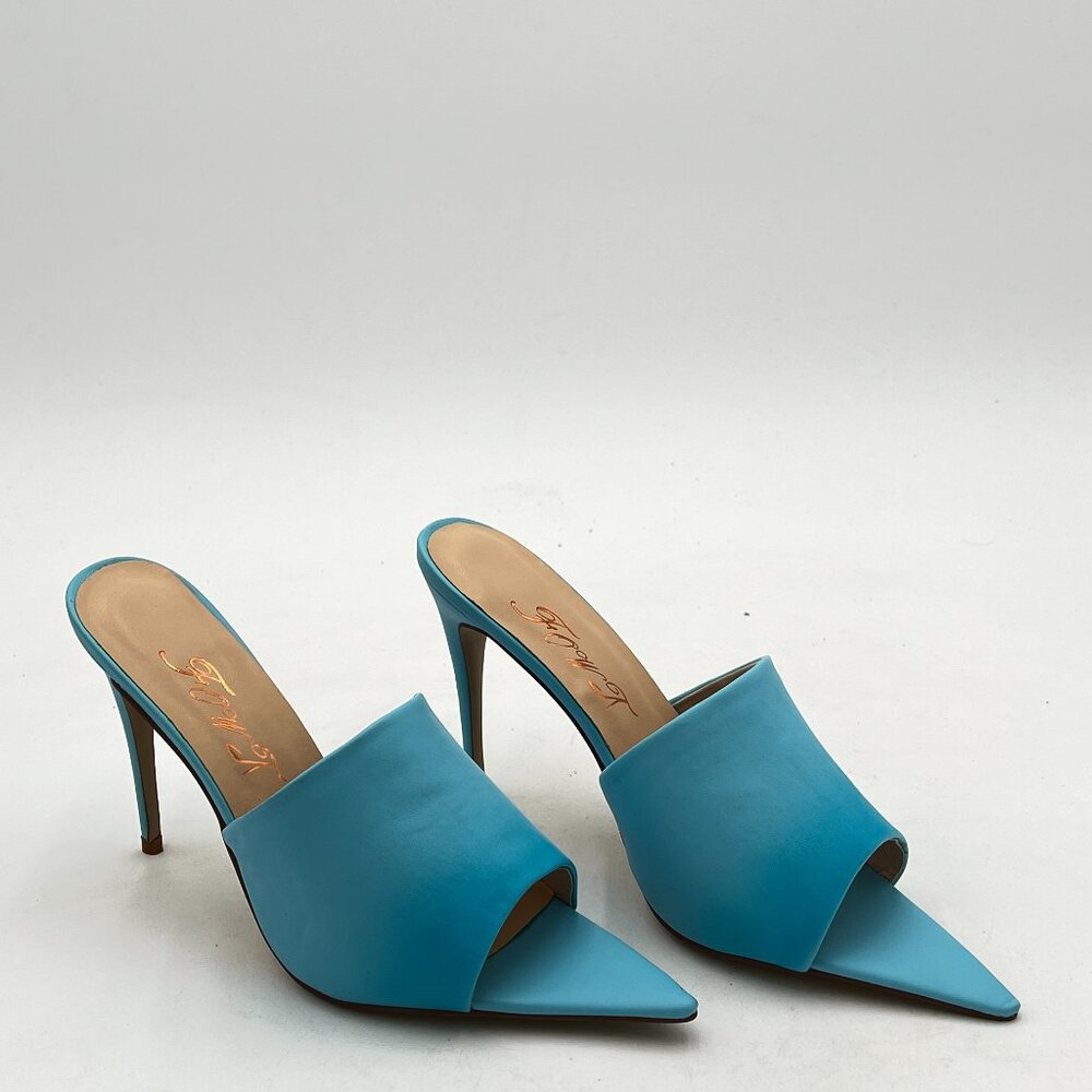 FOWT Stiletto High Heel Peep Open Toe Sandals Slingback Slip-on Wedding Office